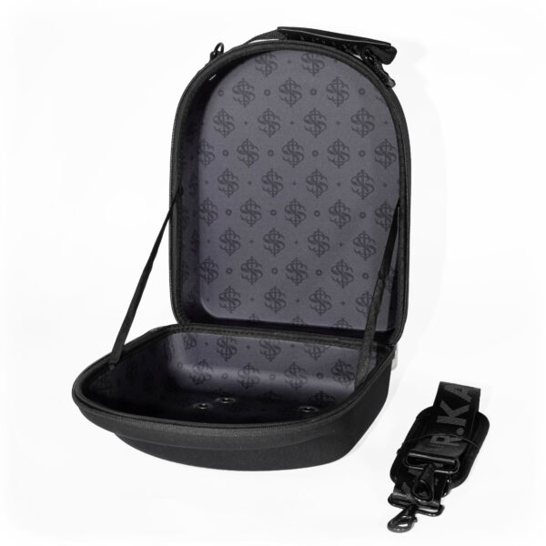 CAP CARRIER 6 PZ LOGO BLACK